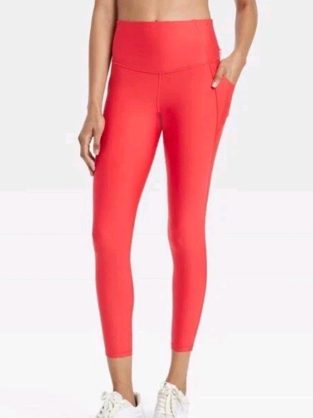 All in Motion High-Rise 7/8 Length Leggings in Deep Red - XS